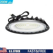 200W UFO Led High Bay Light Industrial Commercial Warehouse Factory Light 6000K