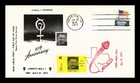 Dr Jim Stamps Fdc Nasa Local Post Liberty Bell 7 July 21 1971 Space City Cover