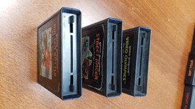 Atari 2600 Game Lot 24 Carts Pitfall Kaboom Atlantis Mario Bros Pac‑Man