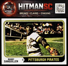 1974 Topps #28 Manny Sanguillen