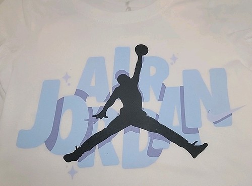 Jordan Air Jumpman Short Sleeve Shirt White Girls Sz SMALL NWT - Picture 3 of 4