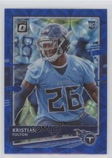 2020 Panini Donruss Optic Rookies Blue Scope Prizm Kristian Fulton #109 n1u