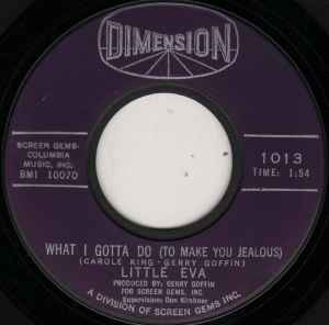 Little Eva - What I Gotta Do (To Make You Jealous) / The Trouble With Boys, 7'',