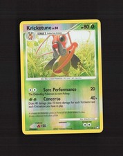 Kricketune 27/123 Mysterious Treasures Reverse Holo Pokemon Card DMG