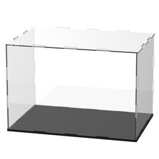 12 x 8 x 8 Inch, Clear Acrylic Display Case, Assemble Acrylic Display Box