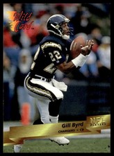 1993 Wild Card Gill Byrd San Diego Chargers #63