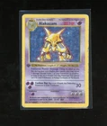 1999 1ST EDITION Pokemon Base Set Shadowless Alakazam 1/102 Holo Foil Rare