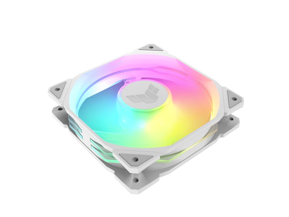 ASUS TUF Gaming TR120 120mm ARGB White Fan Triple Pack 28mm Fan Frame, 3.3mm H2O - Image 4 of 4