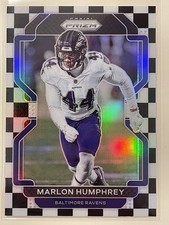 2021 Panini Prizm - Marlon Humphrey #288 Black & White Checker Prizm