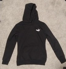 Black Puma Hoodie Youth Size Small