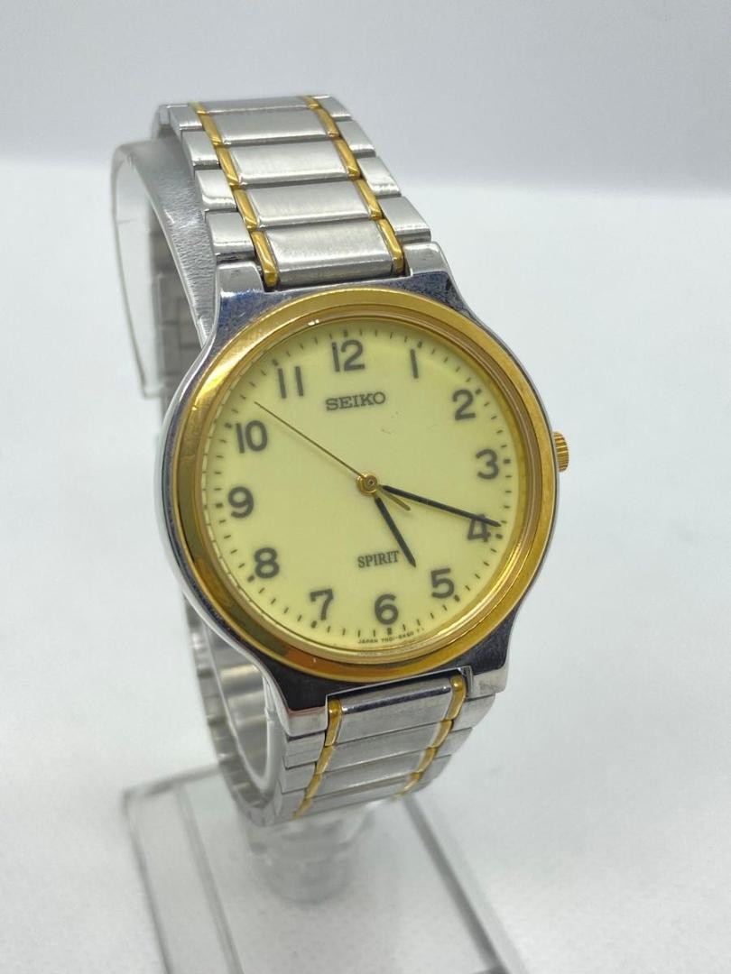 Seiko Spirit 7N01-6A19 Watch Battery Replacement Color Display