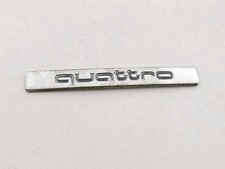 Audi A3 A4 A6 Quattro Rear Emblem Logo Badge Sign Symbol Chrome