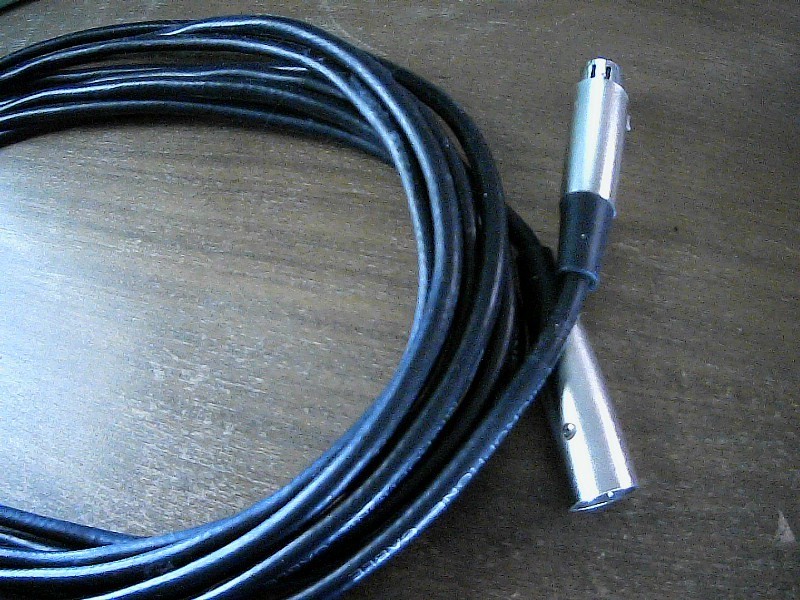 XLR Single Cable - 25 ft Heavy Duty