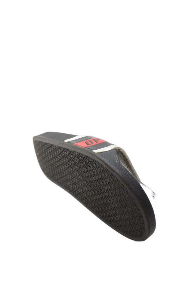 Sandalias de piscina deslizables Opening Ceremony para mujer negras rojas talla 38 8 Foto 4 de 4