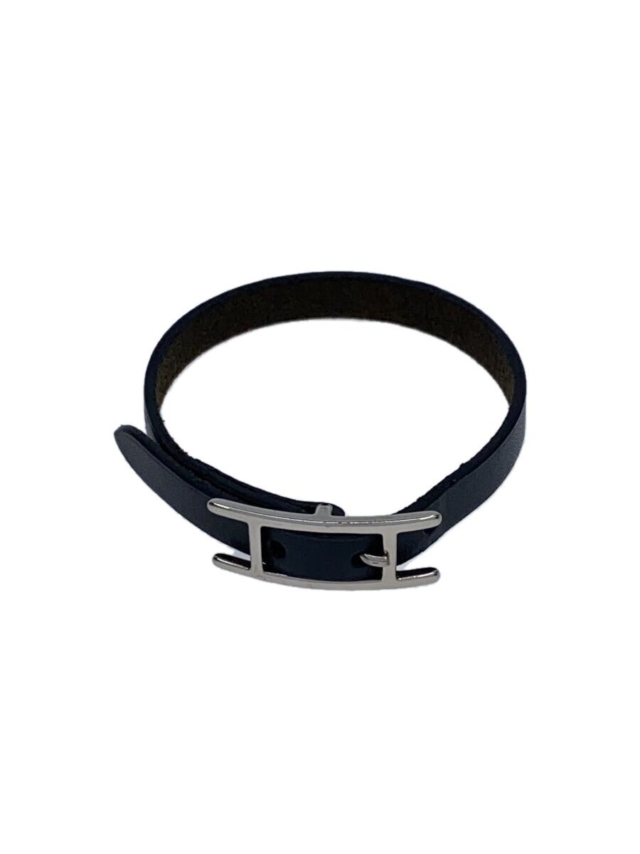 Hermes Black Leather Bracelet Belt for Women 1217