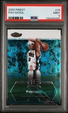2002 FINEST #29 PAU GASOL PSA 9