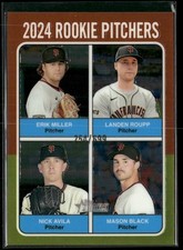 2024 Topps Heritage Pitchers (Miller/Roupp/Avila/Black) Chrome #/699 #617