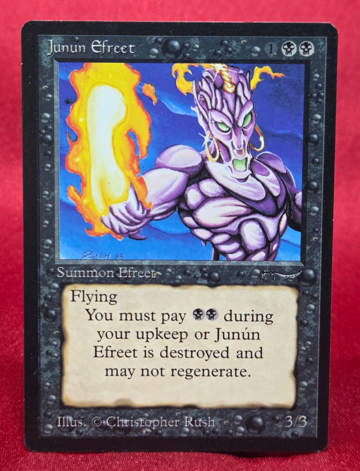 Junun Efreet Arabian Nights Magic The Gathering MTG 1993 - NM