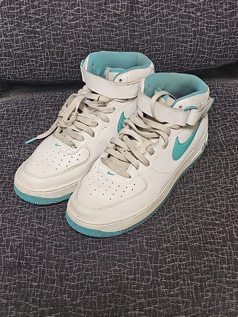 Nike Air Force 1 '07 Mid White Clear Jade for Sale | Authenticity