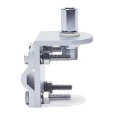Durable Aluminum 3-Way Mirror Mount for CB Ham Antenna with Hardware Included