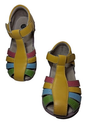 Matilda Jane Livie & Luca Chasing Rainbows Pastel Sandals Little Girls 11M Fun