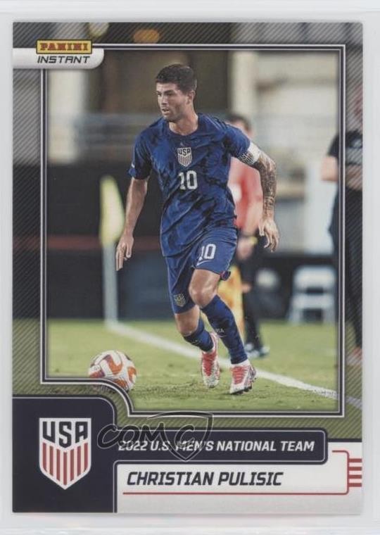 2022 Panini Instant US National Team Christian Pulisic #9 5ov