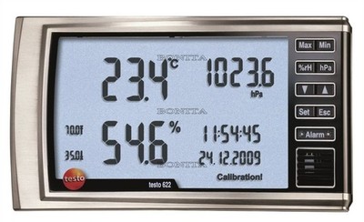 Testo 622 New 0560 6220 Hygrometer With Pressure Display Hanging rr