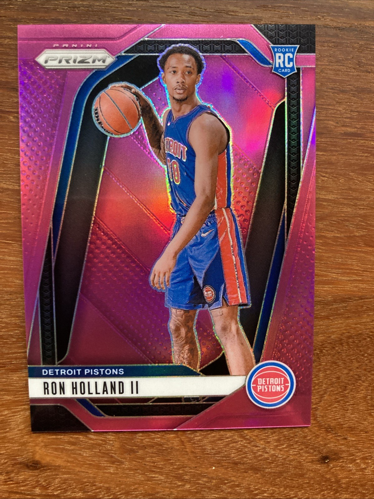 2024-25 Panini Prizm - Ron Holland II #269 Pink Prizm /249 (RC) Sp Rookie Nba