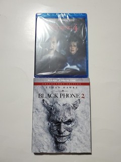 THE CONJURING 4 BLACK PHONE 2 BLU RAYS