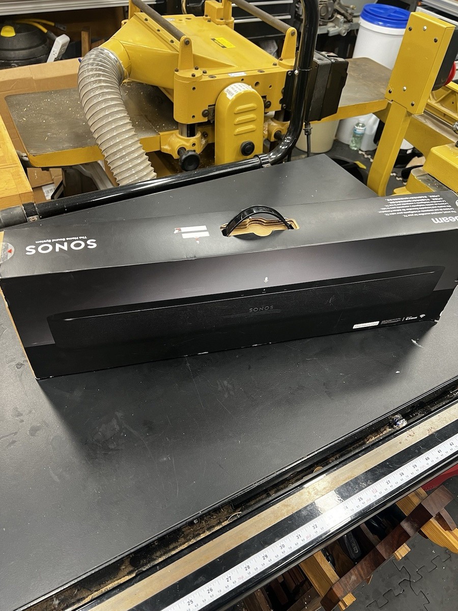 Sonos Beam Wireless Soundbar Speaker - Black (BEAM1US1BLK Sonos Beam Wireless Soundbar Speaker - Black (BEAM1US1BLK