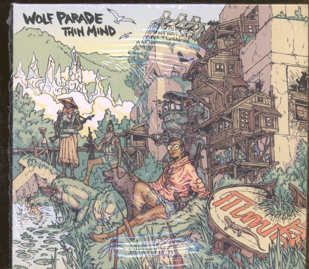 Wolf Parade Thin Mind CD Europe Sub Pop 2020 in gatefold card sleeve. Sealed