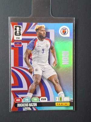 Panini Adrenalyn XL World Cup 2026 Duckens Nazon #216 Icon NM or better