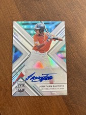 Jonathan Bautista 2018 Panini Elite Extra Edition Auto #178 Toronto Blue Jays