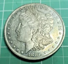 1880 Morgan Silver Dollar, Extra Fine Condition, O New Orleans Mint Mark