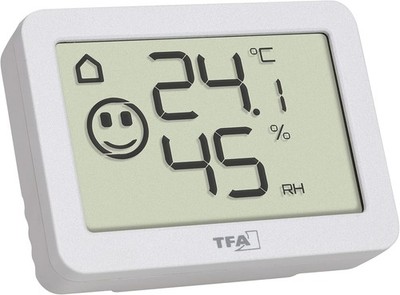 TFA Dostmann Mini Hygrometer digital, 30.5055.02, Innentemperatur, Indoor