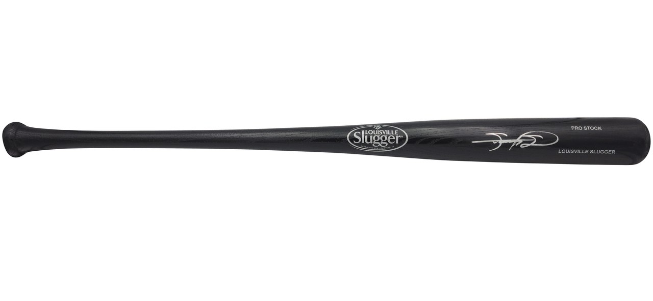 SALE! Sammy Sosa Signed Black L Slugger Pro Stock Baseball Bat Cubs Beckett Wit
