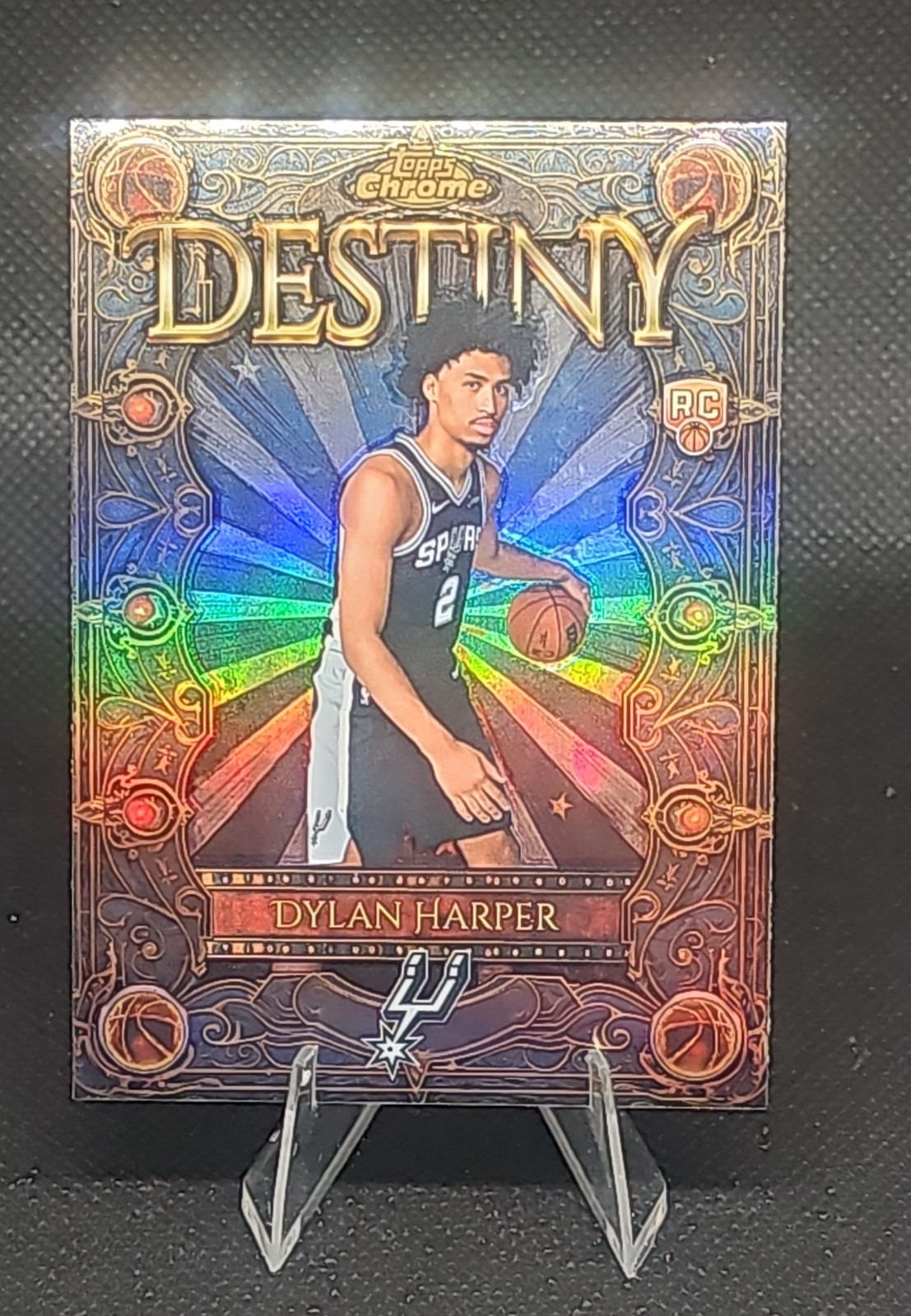 2025-26 Topps Chrome - Destiny Dylan Harper #D-2 Refractor (RC)