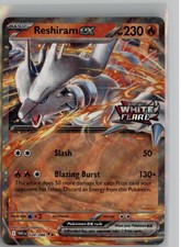 RESHIRAM EX (WHITE FLARE STAMPED) 020/086 HOLOFOIL MISC CARDS POKEMON NM