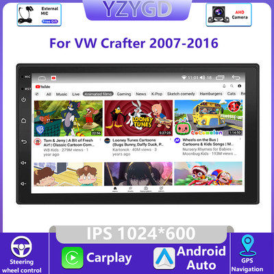 For VW Crafter 2007-2016 Video GPS Carplay Atuo Radio Multimedia Car Stereo Navi