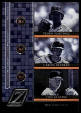 2005 Donruss Zenith #M-1 Pedro Martinez / Carlos Beltran / Tom Glavine Mozaics
