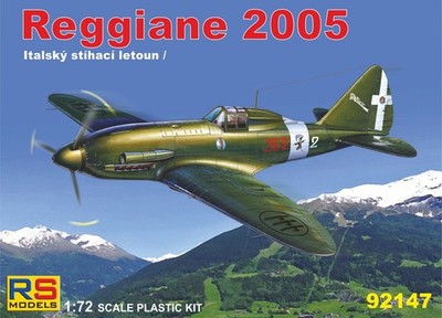 92147 RS Models 1/72 Reggiane 2005,  Plastic model kit