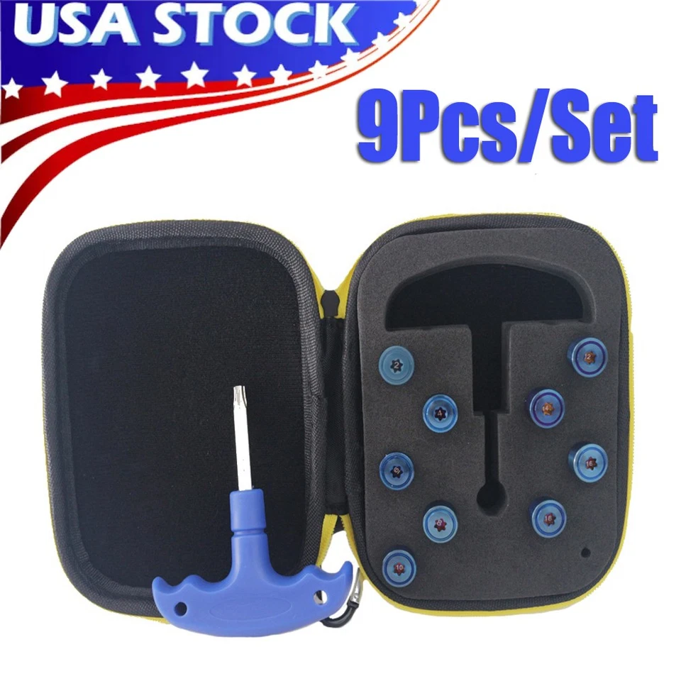 9Pcs/Set 2g-18g Weights For Callaway Paradym Ai Smoke Max/Triple Diamond Driver