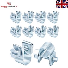 10 Pcs Small Hose Clips 6-8mm, Mini Fuel Line Pipe Hose Clamp