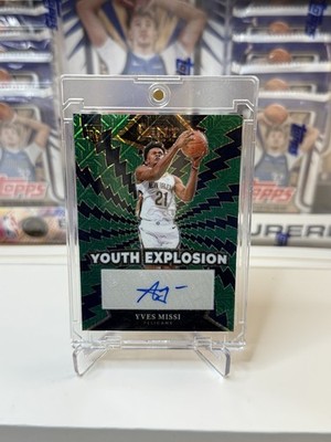 2024-25 Panini Select - Youth Explosion Signatures Yves Missi #YE-13 (AU,RC) /35