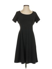Uniqlo Women Black Casual Dress XS
