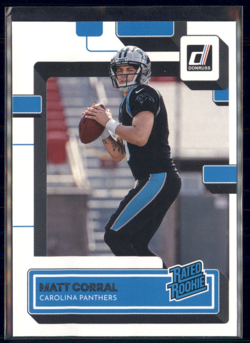 2022 Donruss - Rated Rookie Matt Corral #302