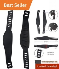 Comfortable and Durable Exercise Bike Pedal Straps - Adjustable Fit for Home/Gym