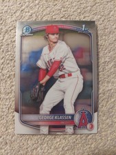 2025 Bowman - Chrome Prospects George Klassen #BCP-63 (RC)