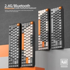 ZIYOU LANG K68 60% Mechanical Keyboard DIY Wireless And Bluetooth Hot-swappable