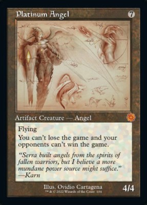 Platinum Angel (Retro Schematic) [The Brothers' War Retro Artifacts] Near Mint